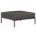 Houe Level2 Ottoman voetenbank Dark Grey frame Dark Grey
