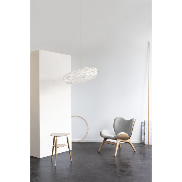 Umage A Conversation Piece Low fauteuil naturel eiken, Sugar Brown