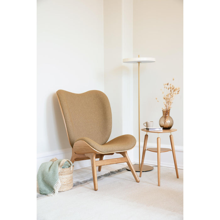 Umage A Conversation Piece Tall fauteuil naturel eiken, Teddy White