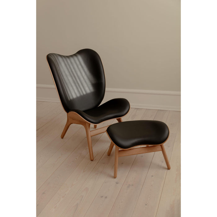 Umage A Conversation Piece Tall fauteuil naturel eiken, Teddy White