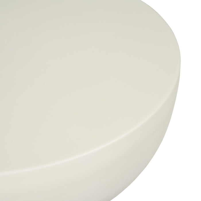 Bijzettafel Minden - Creme|Wit - Metaal