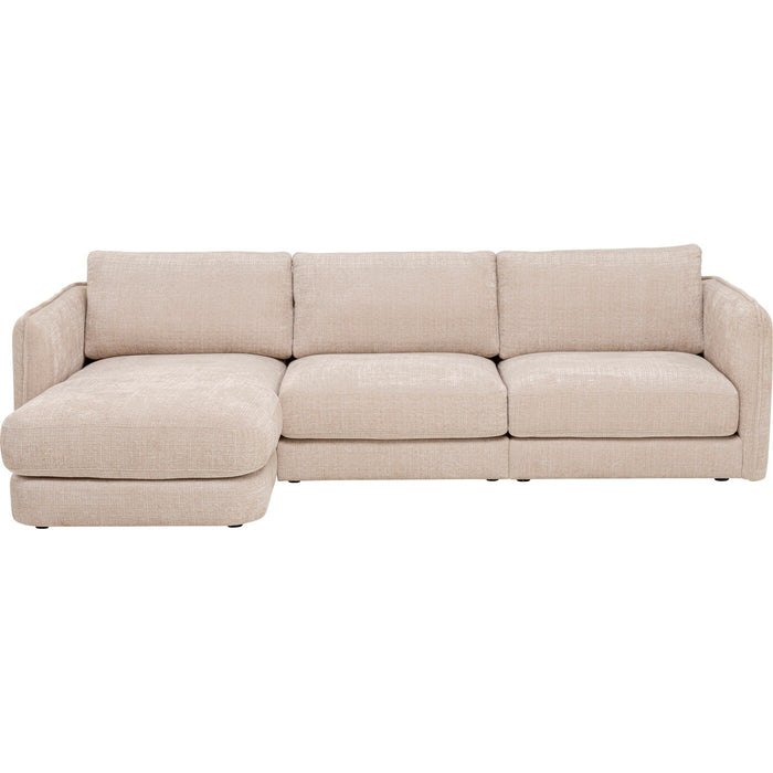 Kare Design Karma Hoekbank - creme - links