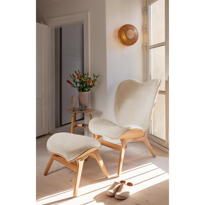 Umage A Conversation Piece Tall fauteuil naturel eiken, Morning