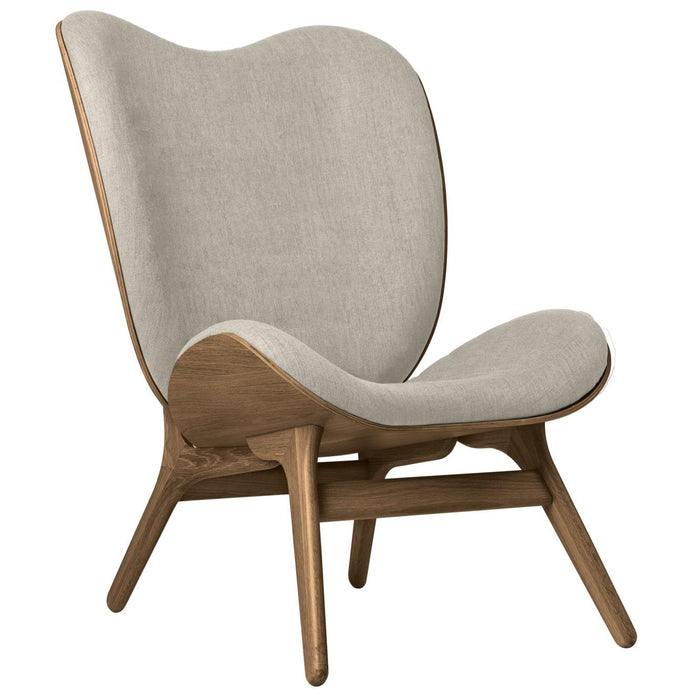 Umage A Conversation Piece Tall fauteuil donker eiken, White sands