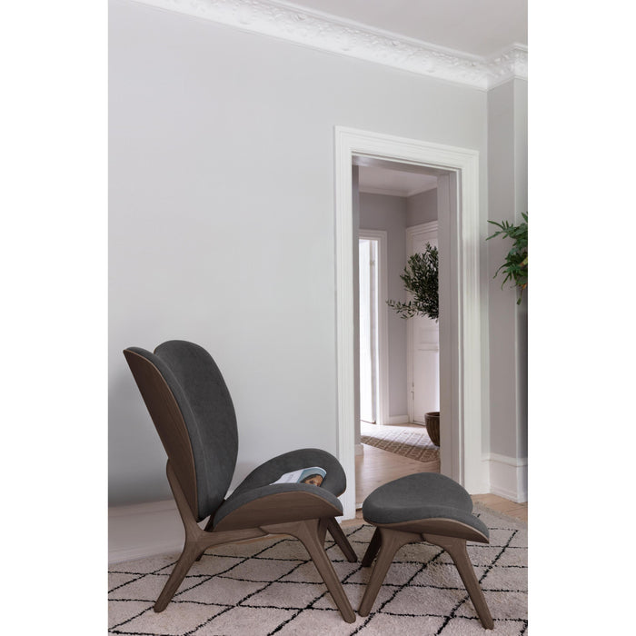 Umage A Conversation Piece Tall fauteuil donker eiken, White sands