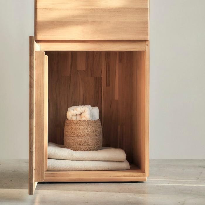 Tikamoon - Kolomkast in massief teakhout Nino