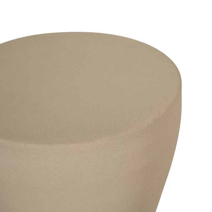 Bijzettafel Wildberg Beige Metaal | Poedercoat Afwerking