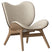 Umage A Conversation Piece Low fauteuil donker eiken, White Sands
