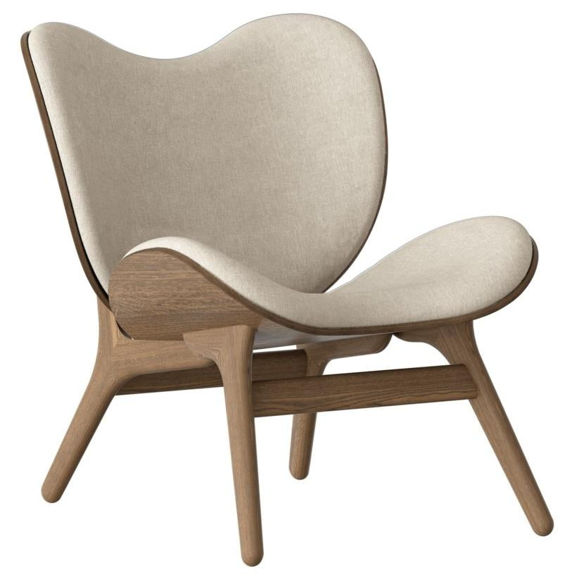 Umage A Conversation Piece Low fauteuil donker eiken, White Sands