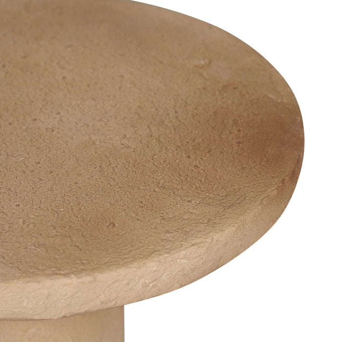 Bijzettafel Kremmen Beige|Bruin|Creme