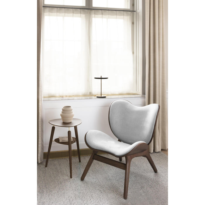 Umage A Conversation Piece Low fauteuil donker eiken, White Sands