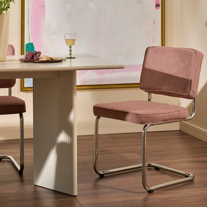 by fonQ Edge Eetkamerstoel - Blush