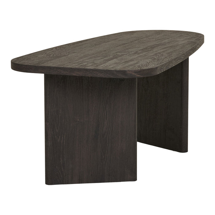 House Nordic - Salontafel Donkerbruin - 100x50x41cm - Melo