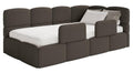 NADUVI Collection Jeugdbed incl matras Chloe rechts bouclé 90x200 met