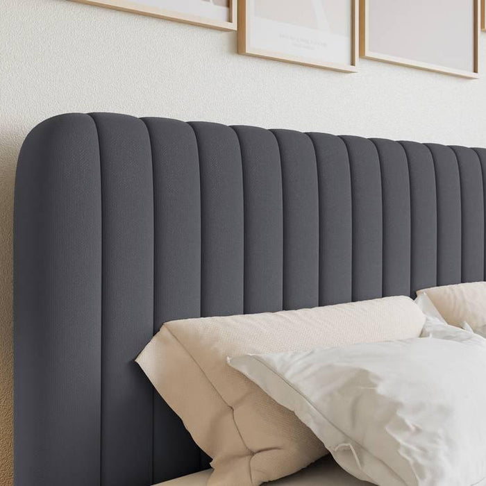 NADUVI Collection Boxspring Adrien chenille met opbergvak 180x200