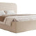 NADUVI Collection Bedframe Fia 140x200 bouclé met opbergvak