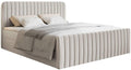 NADUVI Collection Boxspring Adrien chenille met opbergvak 160x200