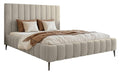 NADUVI Collection Bedframe Flores velvet 160x200 met opbergvak