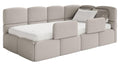 NADUVI Collection Jeugdbed incl matras Chloe rechts bouclé 90x200 met