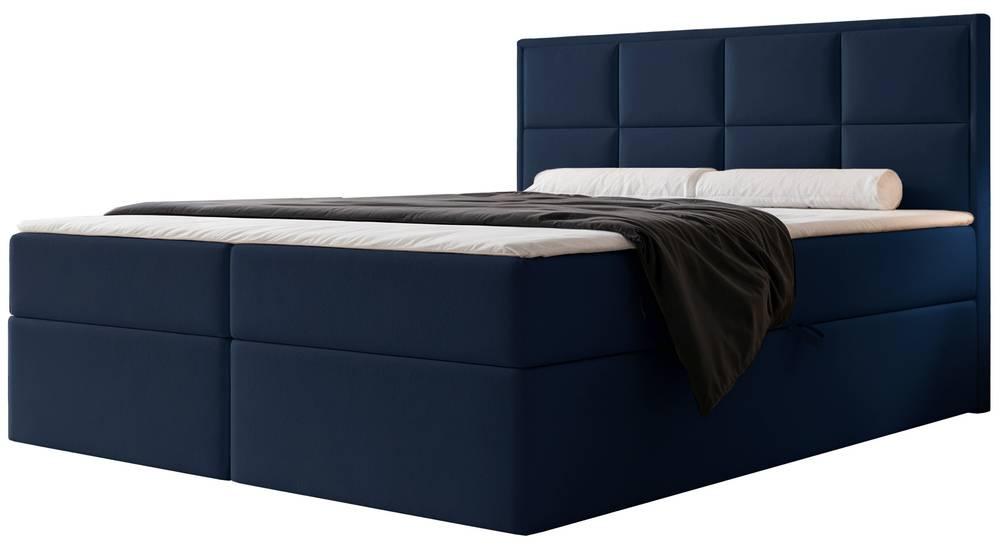 NADUVI Collection Boxspring Antonia velvet met opbergvak 180x200
