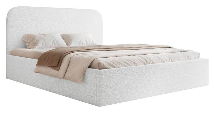 NADUVI Collection Bedframe Fia 160x200 bouclé met opbergvak
