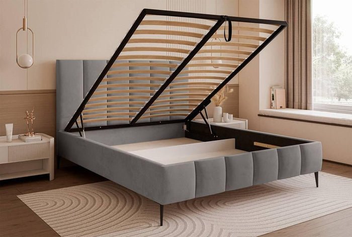 NADUVI Collection Bedframe Quinn 140x200 met opbergvak