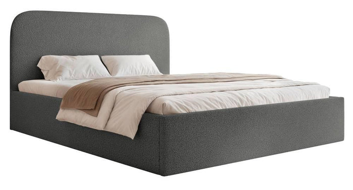 NADUVI Collection Bedframe Fia 140x200 bouclé met opbergvak