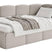 NADUVI Collection Jeugdbed incl matras Chloe rechts bouclé 90x200 met