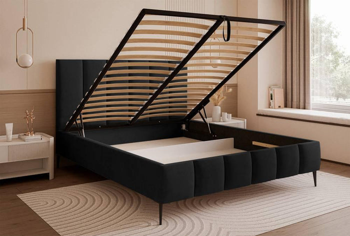 NADUVI Collection Bedframe Quinn 140x200 met opbergvak