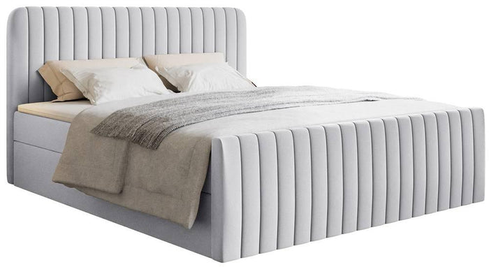 NADUVI Collection Boxspring Adrien chenille met opbergvak 180x200
