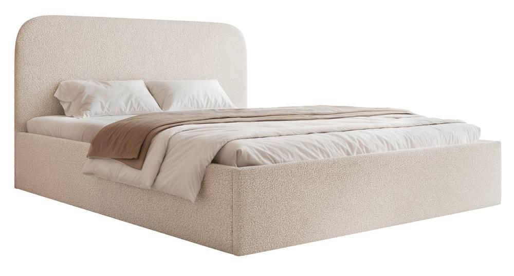 NADUVI Collection Bedframe Fia 180x200 bouclé met opbergvak