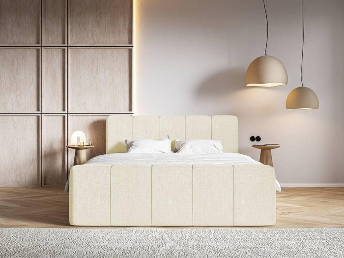 NADUVI Collection Boxspring Chloe 200x200 chenille met opbergruimte