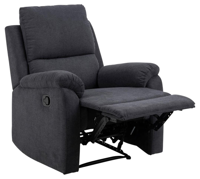 Giga Living - Relaxfauteuil Ulsa Donkergrijs