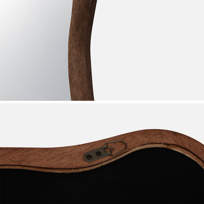 sweeek - Organische spiegel van heveahout