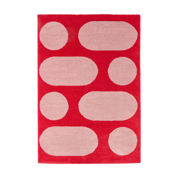 sweeek - Modern interieurtapijt, rood