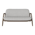 Bolia Bowie 2-zitsbank - Donker Eiken - Lichtgrijs
