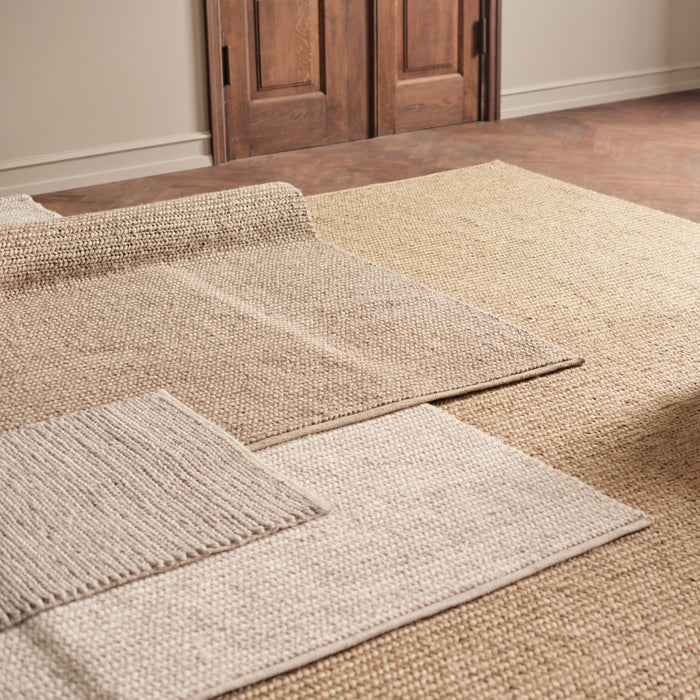 Bolia Braid Vloerkleed 250 x 250 cm - Light Grey