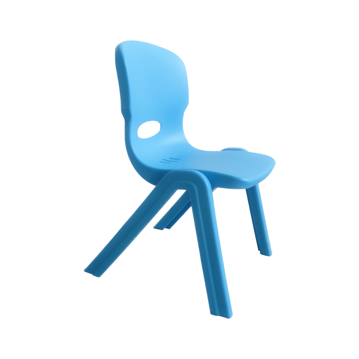 Kinderstoel blauw van