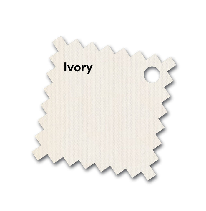 Platinum Riva stokparasol 3 m. rond - Sandstone Ivory