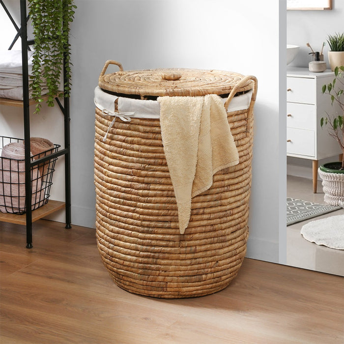 Calicosy - Wasmand met deksel - H65 cm