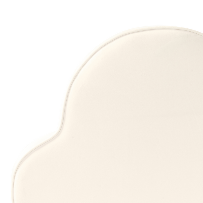 Beliani-BELLEVUE-Eenpersoonsbed-Lichtbeige-90 x 200 cm-Fluweel