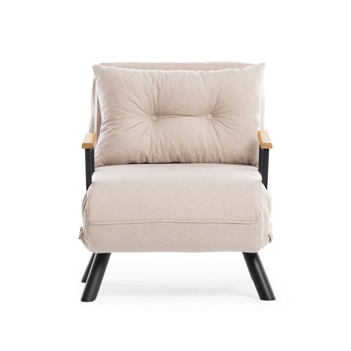 Calicosy - Slaapfauteuil SANDO - B67 cm - Ecru