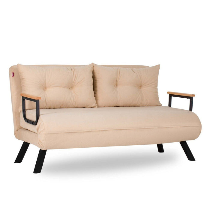 Calicosy - Slaapbank voor 2 personen - SANDO - Beige