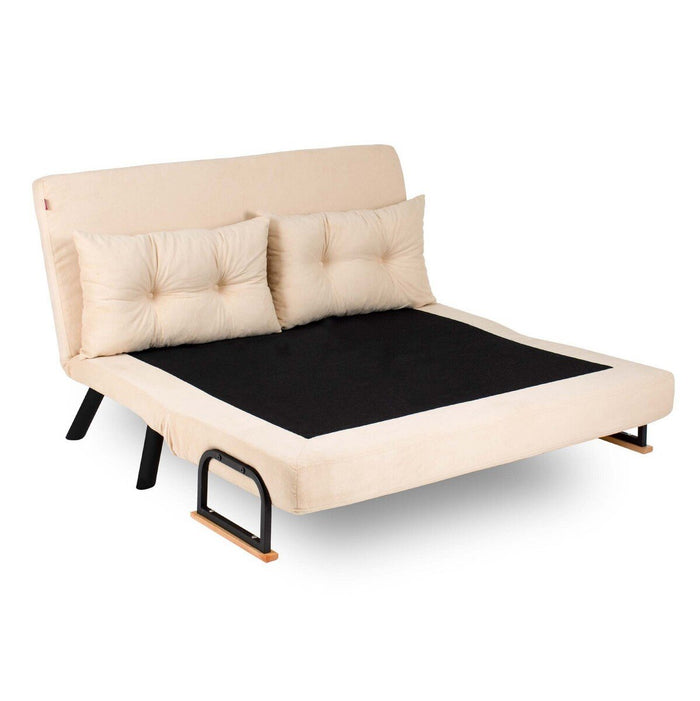 Calicosy - Slaapbank voor 2 personen - SANDO - Beige