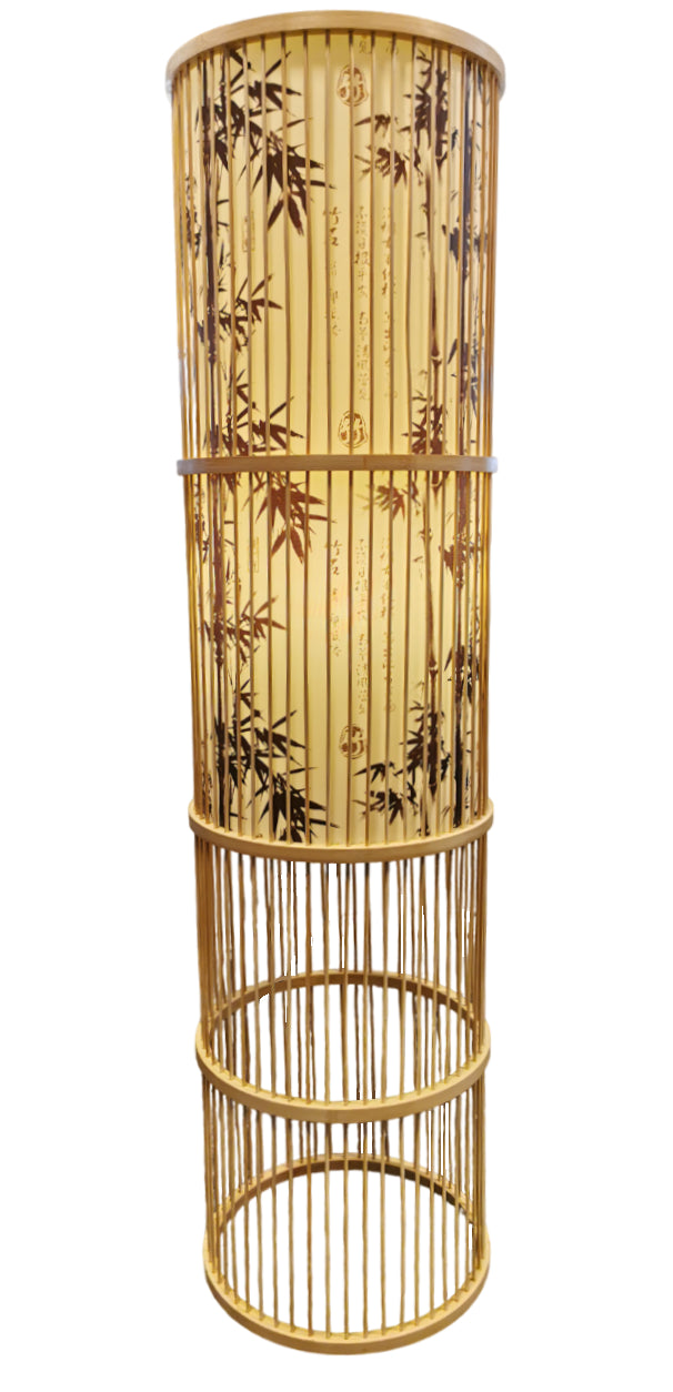 Fine Asianliving Bamboe Vloerlamp Handgemaakt - Sita