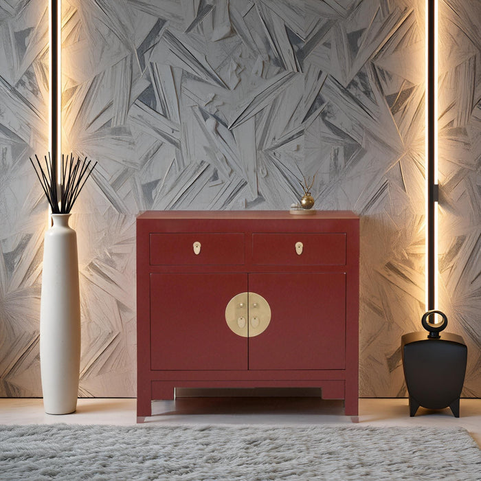 Fine Asianliving Chinese Kast Scarlet Rouge -