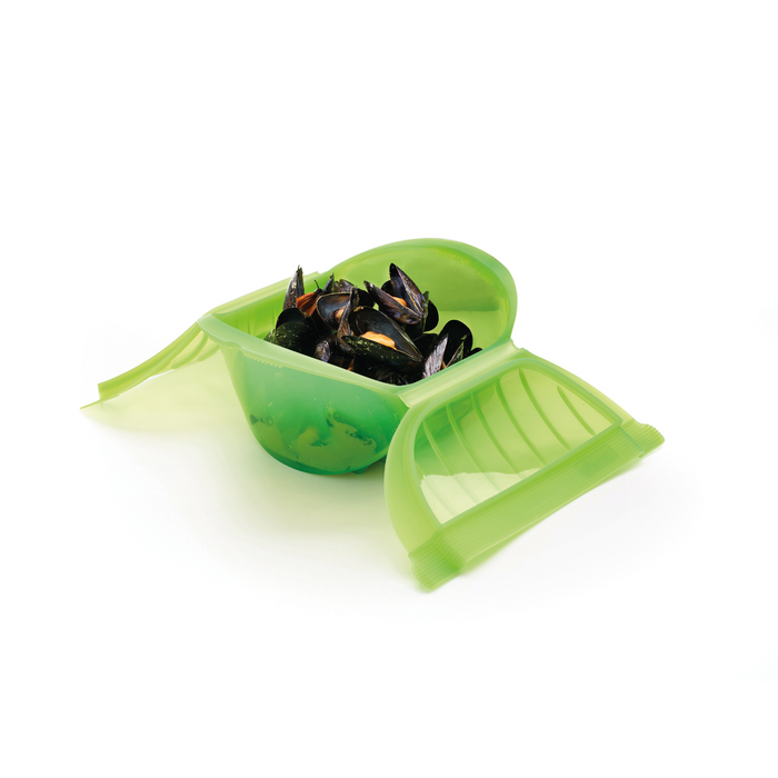 Magnetron Stoomkoker, Hoog 3-4 p. - Green