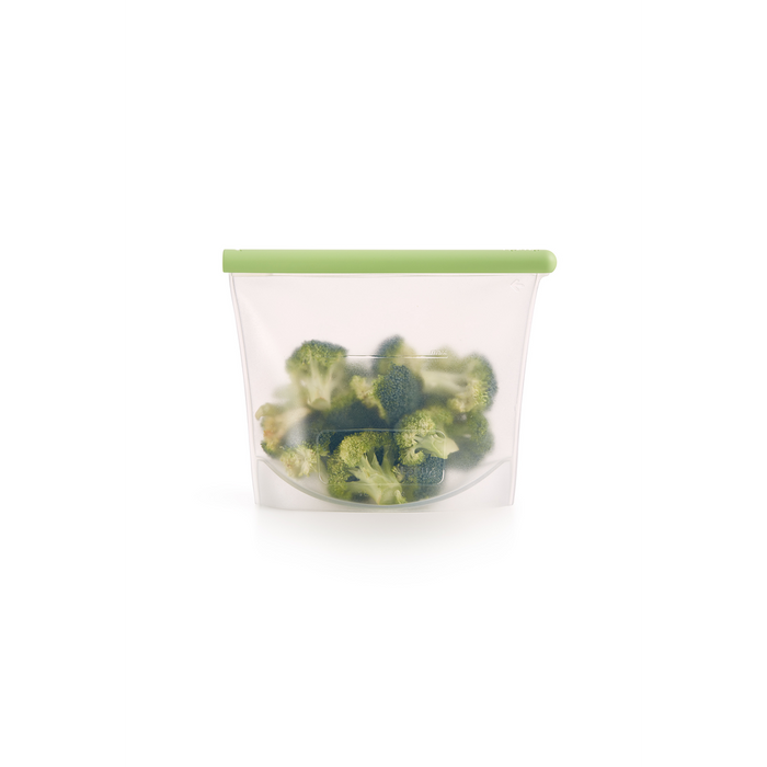 Vershoudzak Staand 1 L, Herbruikbaar - Green