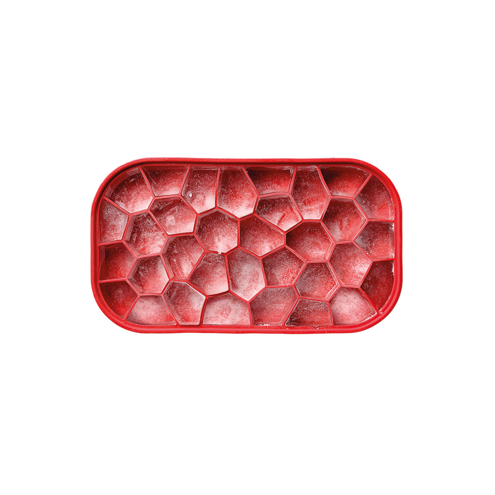 IJsblokjesvorm met bewaardoos - Red