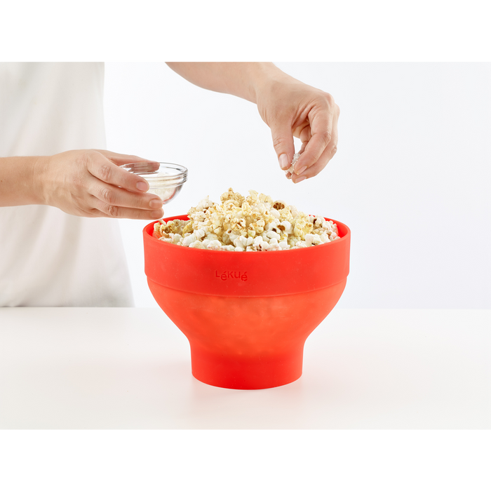 Magnetron Popcorn Maker - Red